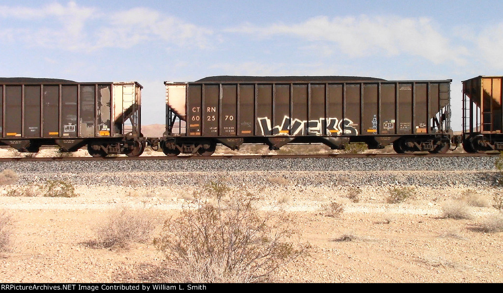 WB Unit Loaded Coal Frt at Erie NV W-Pshr -80